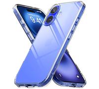 Ringke Fusion Compatibile con Cover iPhone 16 Plus, Calza Perfetta, Custodia Trasparente e Antiurto Protettiva Robusta con Ottima Grip - Clear