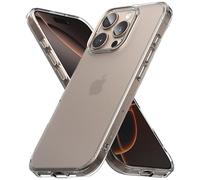 Ringke Fusion Compatibile con Cover iPhone 16 Pro, Anti-Impronte, Custodia Opaca Antiurto Protettiva Robusta con Ottima Grip - Matte Clear