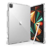 Ringke Fusion Plus Compatibile con iPad Pro 12.9'', Custodia Trasparente Paraurti Antiurto con Supporto Apple Pencil - Clear