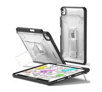 Ringke Fusion Sketch Stand Compatibile con Cover iPad Pro 11" M5 / M4, Custodia Trasparente Antiurto con Supporto Pencil E Funzione Supporto - Black