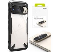 Ringke Fusion-X Black e Camera Glass Compatibile con Pixel 10