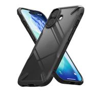 Ringke Fusion-X Compatibile con Cover iPhone 17, Custodia Antiurto Robusta Paraurti Protettiva Avanzata con Protezione Fotocamera - Black