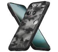 Ringke Fusion-X Compatibile con Cover Nothing Phone (3), Custodia Bella e Protettiva con Ottimo Grip, Stile Militare Antiurto Resistente - Camo Black