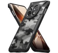 Ringke Fusion-X Compatibile con Cover OnePlus 13, Custodia Bella e Protettiva con Ottimo Grip, Stile Militare Antiurto Resistente - Camo Black
