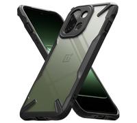 Ringke Fusion-X Compatibile con Cover OnePlus 13s, Custodia Bella e Protettiva con Ottimo Grip, Bumper Antiurto Resistente - Black