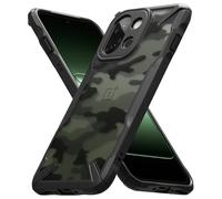 Ringke Fusion-X Compatibile con Cover OnePlus 13s, Custodia Bella e Protettiva con Ottimo Grip, Stile Militare Antiurto Resistente - Camo Black