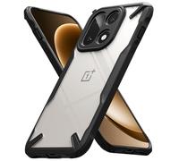 Ringke Fusion-X Compatibile con Cover OnePlus 15, Custodia Bella e Protettiva con Ottimo Grip, Bumper Antiurto Resistente - Black