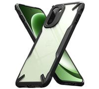 Ringke Fusion-X Compatibile con Cover OnePlus 15R, Custodia Bella e Protettiva con Ottimo Grip, Bumper Antiurto Resistente - Black