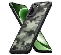 Ringke Fusion-X Compatibile con Cover OnePlus 15R, Custodia Bella e Protettiva con Ottimo Grip, Stile Militare Antiurto Resistente - Camo Black