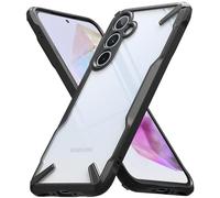 Ringke Fusion-X Compatibile con Cover Samsung Galaxy A35 5G, Custodia Trasparente Antigraffio Rigido con Antiurto Paraurti Robusto Bumper - Black