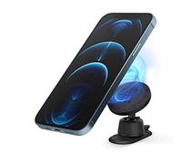 Ringke Gear Supporto Auto Smartphone Magnetico Auto Universale Cassaforte Potente Neodimio Magnete 360 ° Rotazione Grip Smartphone Tecnologia Stand - Black