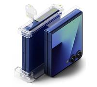 Ringke Hinge Dual Easy Pro Film (2 Pezzi) Compatibile con Pellicola Samsung Galaxy Z Flip 7, Protezione Anti-Interferenza in TPU Flessibile Antigraffio per Protezione Hinge