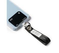 Ringke Holder Link Eyelet Keyring Strap, Cinturino per Telefono Resistente e Anti-caduta con Linguetta di Fissaggio e Moschettone per Custodie di Smartphone e Altri Oggetti - Black