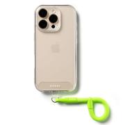 Ringke Holder Link Flow Finger Ring Strap, Cinturino Anti-Caduta Regolabile per Custodie per Cellulari e Piccoli Accessori - Neon Green