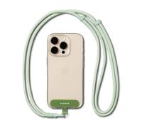 Ringke Holder Link Flow Shoulder Strap (Y Type), Tracolla Regolabile Anti-groviglio in Poliestere Resistente con Linguetta in TPU per Custodie per Smartphone, Ecc. - Mute Mint