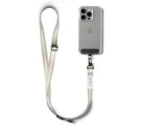 Ringke Holder Link Snap Hook Lanyard Strap con Etichetta Progettata Colorata, Tracolla Regolabile Cordino Poliestere Compatibile con Custodia Universale per Cellulare - Leaf Green