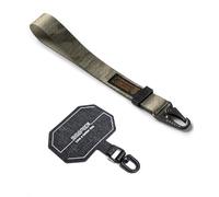Ringke Holder Link Tactical Webbing Hand Strap, Cinturino da Polso Multiuso Antistrappo per Smartphone - Camo Sand