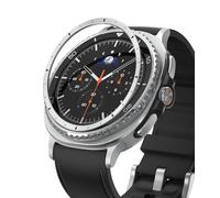 Ringke Inner Bezel Styling Compatibile con Cover Samsung Galaxy Watch 8 Classic 46mm, Ghiera Anti Graffio Stainless Steel Adesivo Accessorio - 46-IN-01 (ST) Silver