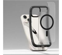 Ringke iPhone 15 Case Fusion Bold Magnetic Clear/ Black