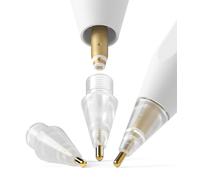 Ringke Metal Tips per Punte Apple Pencil - Matte Clear | Cover, custodia, sottile, leggero