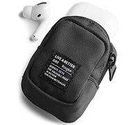 Ringke Mini Pouch Block Pochette Compatibile con Cover AirPods, Galaxy Buds, Porta Carte Credito - Black Nero