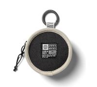 Ringke Mini Pouch Tambourine Bag, Mini Borsa da Trasporto con Moschettone per Auricolari, Chiavi, Piccoli Sccessori, Ecc - Beige