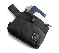 Ringke Mini Pouch Two-Way Bag Miniature Pochette Compatibile con Cover AirPods, Galaxy Buds, Porta Carte Credito - Black Nero