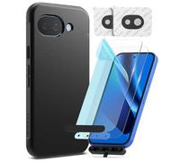 Ringke Onyx Black, Tempered Glass e Camera Glass Compatibile con Pixel 10a