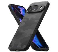 Ringke Onyx Compatibile con Cover Pixel 9, Ottima Grip Antiscivolo Antiurto Perfetta Calza Custodia Robusta Antigraffio TPU - Camo Black