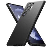 Ringke Onyx Compatibile con Cover Samsung Galaxy S23 Ultra 5G, Piacevole al Toccandola Custodia Calza Perfettamente Ottima Grip Antiscivolo Anti-Impronte Resistente Graffi Robusta - Black Neo