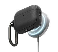 Ringke Onyx Magnetic Compatibile con Cover AirPods Pro 3, Compatibile con Caricatori Magnetici, Custodia Antiurto Robusta Strutturato TPU con Moschettone - Black