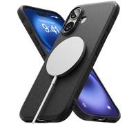 Ringke Onyx Magnetic Compatibile con Cover iPhone 16 Plus, Compatibile con Accessori Magnetici, Ottima Grip Antiscivolo Antiurto Perfetta Calza Custodia Robusta - Black