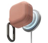 Ringke Onyx Magnetic Compatibile con Cover Samsung Galaxy Buds 4 Pro / 4, Custodia Antiurto Robusta Strutturato TPU con Moschettone Compatibile con Ricarica Magnetica - Constant Coral