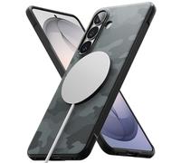 Ringke Onyx Magnetic Compatibile con Cover Samsung Galaxy S26 Plus, Compatibile con Accessori Magnetici, Custodia Calza Antiscivolo Anti-Impronte Graffio Resistente Stile Militare - Camo Black