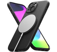 Ringke Onyx Magnetic Compatibile con MagSafe per Cover iPhone 15, Ottima Grip Antiscivolo Antiurto Perfetta Calza Custodia Robusta con Protezione Fotocamera - Black Nero