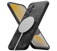 Ringke Onyx Magnetic Compatibile con Cover Samsung Galaxy S24 FE, Compatibile con Accessori Magnetici, Antiscivolo Antiurto Perfetta Custodia - Camo Black