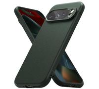 Ringke Onyx Compatibile con Cover Pixel 9 Pro XL, Ottima Grip Antiscivolo Antiurto Perfetta Calza Custodia Robusta Antigraffio TPU - Dark Green