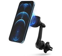 Ringke Power Clip Air Vent Wing Magnetico, Supporto Auto Smartphone 360° Rotation Collo Lungo Alta Qualità Doppio Pomello per Smartphone, Tablet e Altri Dispositivi Portatili - Black