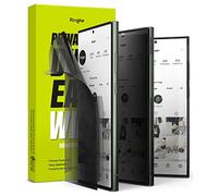 Ringke Privacy Dual Easy Wing Compatibile con Samsung Galaxy S23 Ultra 5G, Pellicola Protettiva Auto-Rigenerante Copertura Totale Anti-Spia con Strumento di Installazione Facile