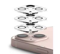 Ringke Protezione Fotocamera Compatibile con iPhone 13 Mini, iPhone 13 (3 Pezzi) Pellicola Vetro Temperato per Obiettivi Camera