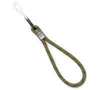 Ringke Rope Hand Strap, Regolabile Comodo Poliestere Nylon Cinturino Cordino Polso Mano Progettato per Custodia Cellulare, Chiavi, Auricolari, ID - Olive Green