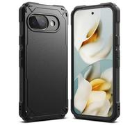 Ringke Rugged Gear Compatibile con Cover Pixel 9a, Paraurti Antiurto Robusto Presa Salda Antiscivolo Antigraffio Custodia Protettiva Avanzata per Telefono - Black