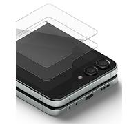Ringke Schermo Esterno Vetro Temperato (2 Pezzi) Compatibile con Samsung Galaxy Z Flip 5 5G, Infrangibile Cover Display Pellicola Protettiva Pretezione