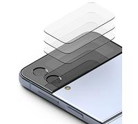 Ringke Schermo Esterno Vetro Temperato (3 Pezzi) Compatibile con Samsung Galaxy Z Flip 4 5G (2022), Infrangibile Cover Display Pellicola Protettiva Pretezione