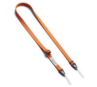 Ringke Shoulder Slim Strap, Compatibile con Custodie per iPhone 17, Tracolla Regolabile e Robusta con Cordino - Cosmic Orange