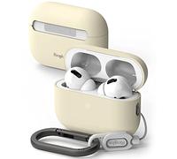 Ringke Silicone Case per Cover AirPods Pro 2 - Cream | Custodia, sottile, leggero, silicone