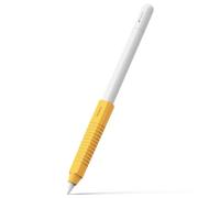 Ringke Silicone Drafting Grip Holder Compatibile con Cover Apple Pencil USB-C/Pro / 2/1, Portapenne Ergonomico Antiscivolo in Silicone Morbido - Yellow