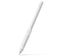 Ringke Silicone Drafting Grip Holder Compatibile con Cover Apple Pencil USB-C/Pro / 2/1, Portapenne Ergonomico Antiscivolo in Silicone Morbido - White
