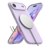 Ringke Silicone Magnetic Compatibile con Cover iPhone Air, Compatibile con Accessori Magnetici, Custodia Morbida Antiurto Antigraffio Rivestimento Morbido - Light Purple