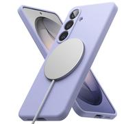 Ringke Silicone Magnetic Compatibile con Cover Samsung Galaxy S26, Compatibile con Accessori Magnetici, Sensazione Morbida Custodia Antiurto Antigraffio Leggero - Lavender